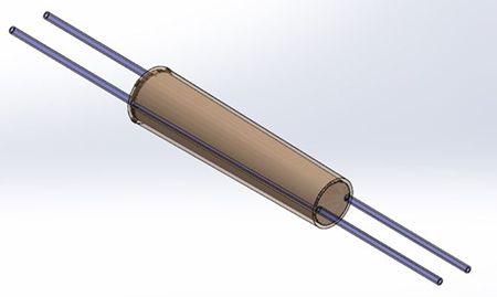 Final arm design: veins in external channels, with a skin sleeve (winter quarter 2017)