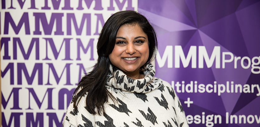 Verna Bhargava, Growth Design Lead for Adobe Spark, spoke at MMM Innovation Day.