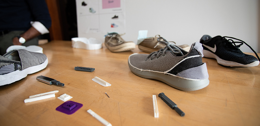 EDI '19 students presented human-centered design projects at Thesis Fair.