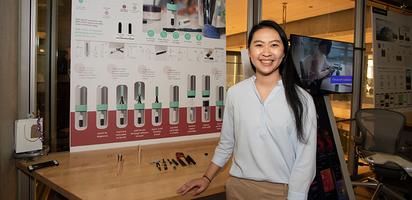 EDI '19 students presented human-centered design projects at Thesis Fair.