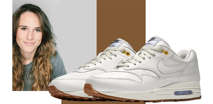 Morgan Lewis (MS EDI '18) designed a limited edition sneaker available via Nike's website.