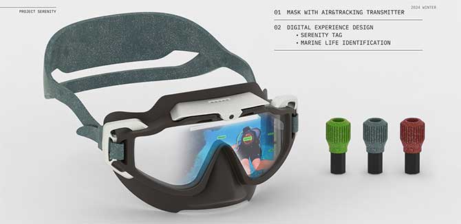 Elijah Li’s EDI thesis project a new scuba mask