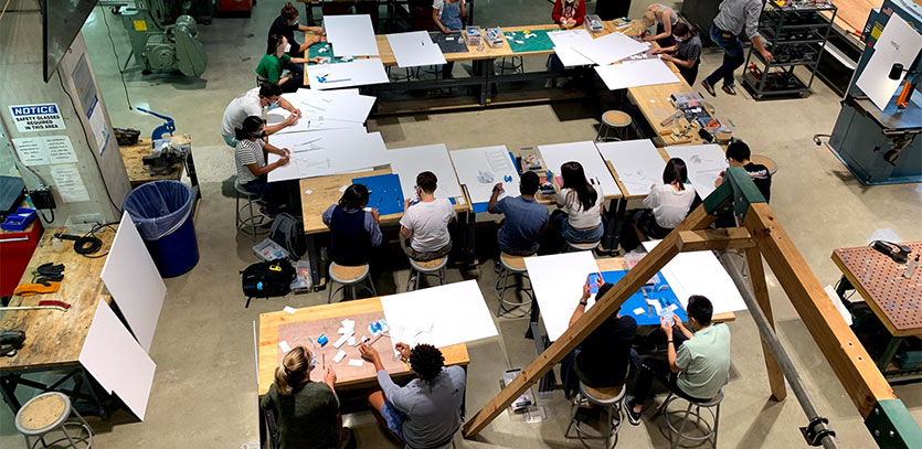 EDI's Design Boot Camp is a two-week, pre-term orientation workshop.