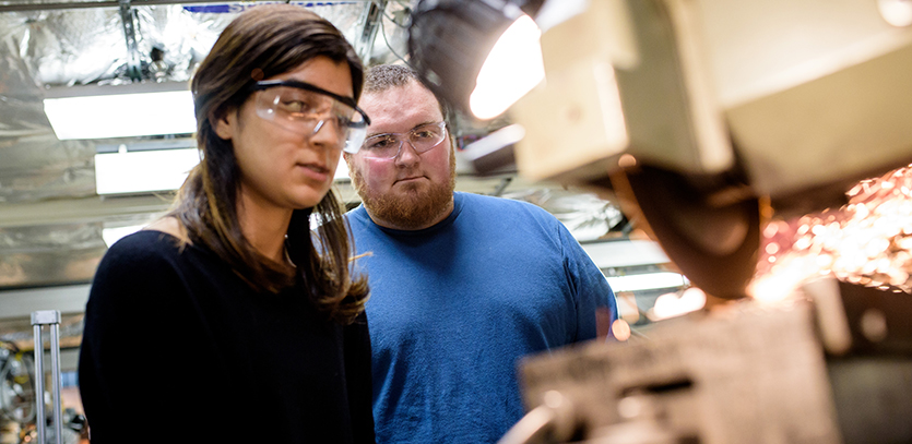 Colton Colwell (right) received the Segal Service Award for dedication and service to the design community.