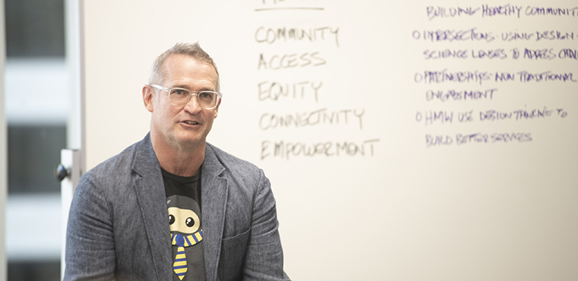 Jim Wicks explains that the theme of SFDW this year is community.