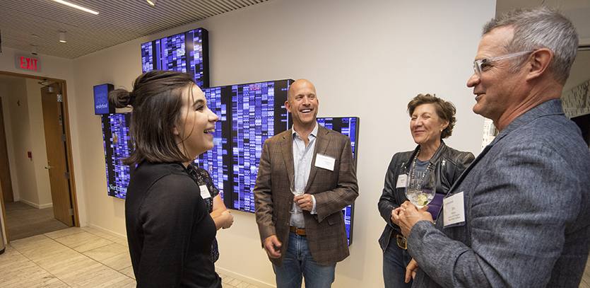 Following the panel discussion, attendees enjoyed a reception hosted by Segal Design Institute.