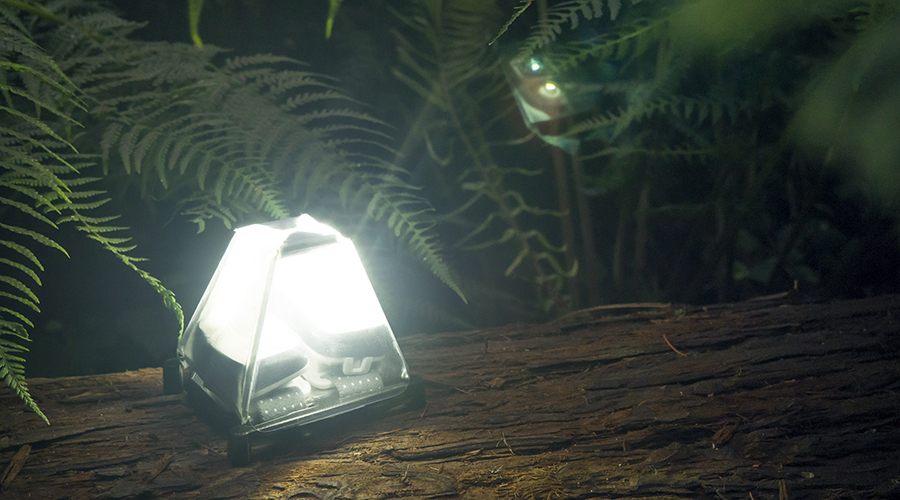 Fire + Light, an innovative camping multi-tool and lantern.