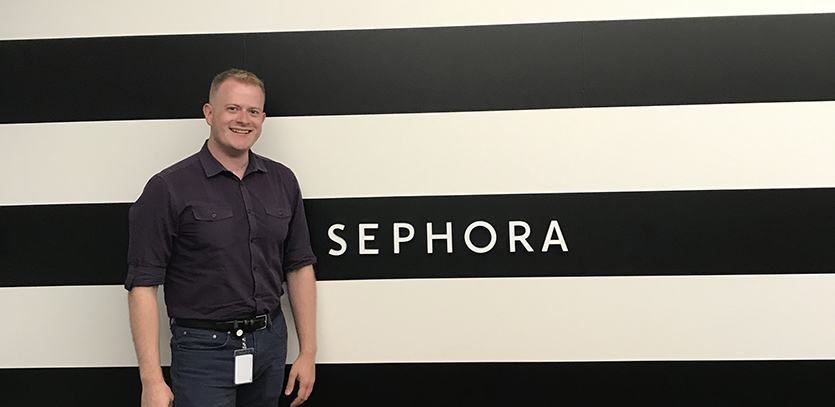 MMM student Mark Carrott Odden interned with Sephora's Innovation Lab this summer.