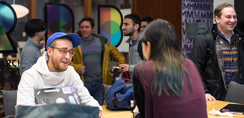 MMM students and alumni mingled during MMM Innovation Day.