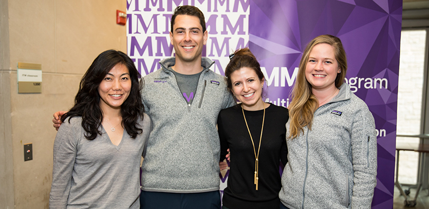 Ana Hur, Juan Luciano, Emilie Futterman, Stephanie Baranovic and Julia Rodenas (not pictured) organized the event.