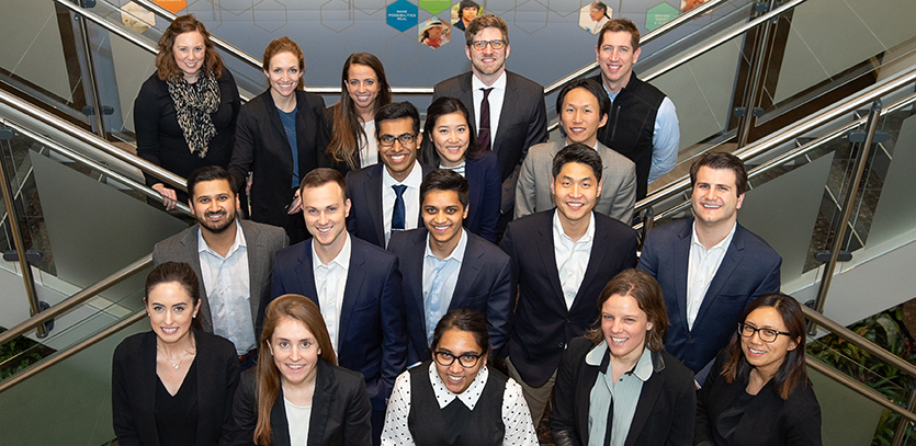 Northwestern students who advanced to the final round of the AbbVie Innovation Challenge.
