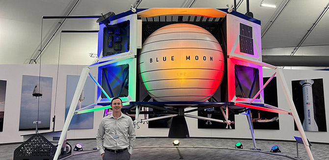 Raleigh Wooldridge at Blue Origin